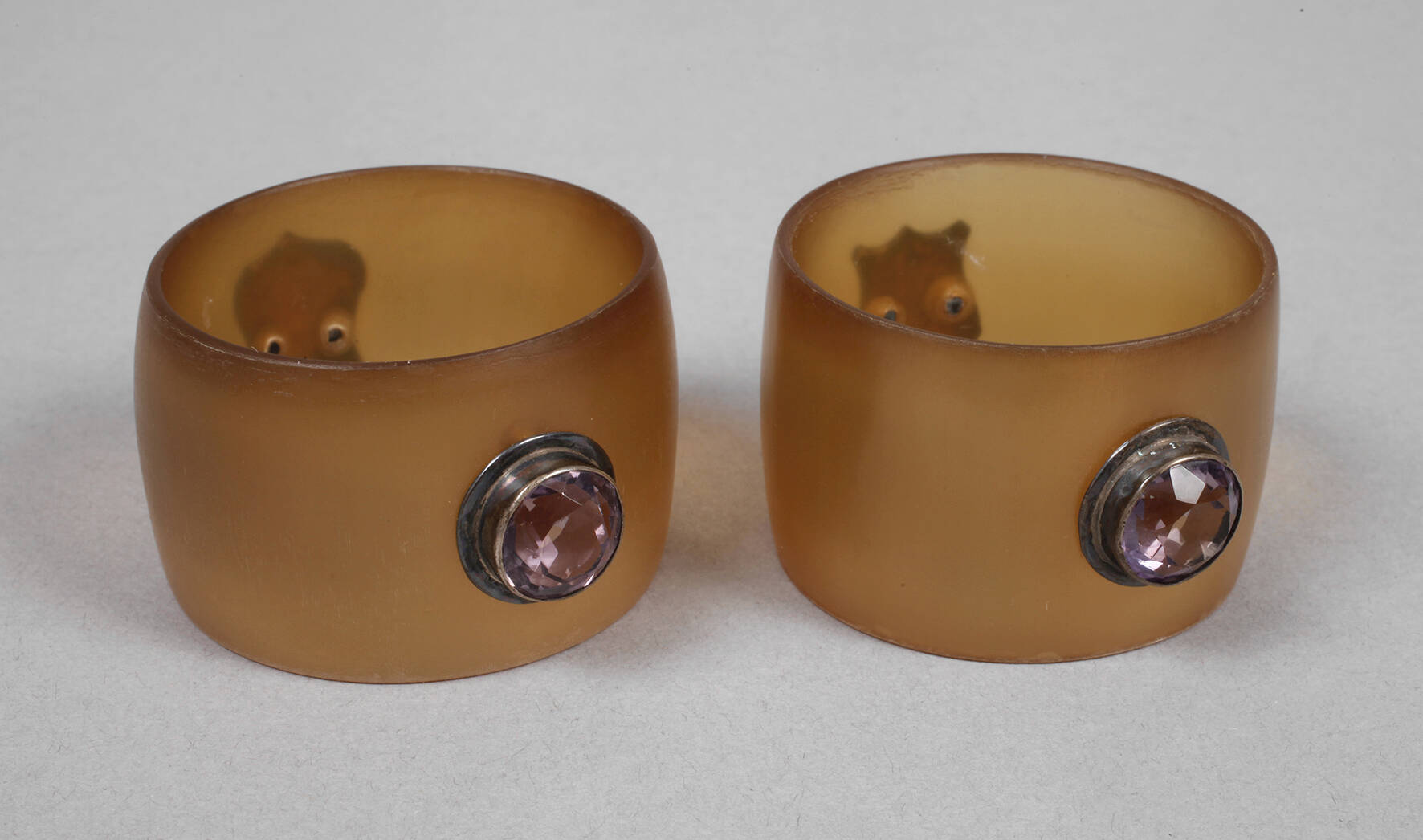 Paar Serviettenringe