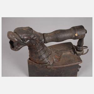 Historisches Bügeleisen