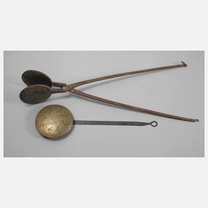 Oblateneisen und Bettwärmer