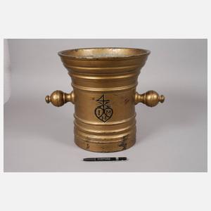 Großer barocker Mörser