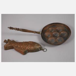 Konvolut Kupferformen