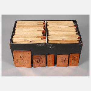 Konvolut Stickschablonen