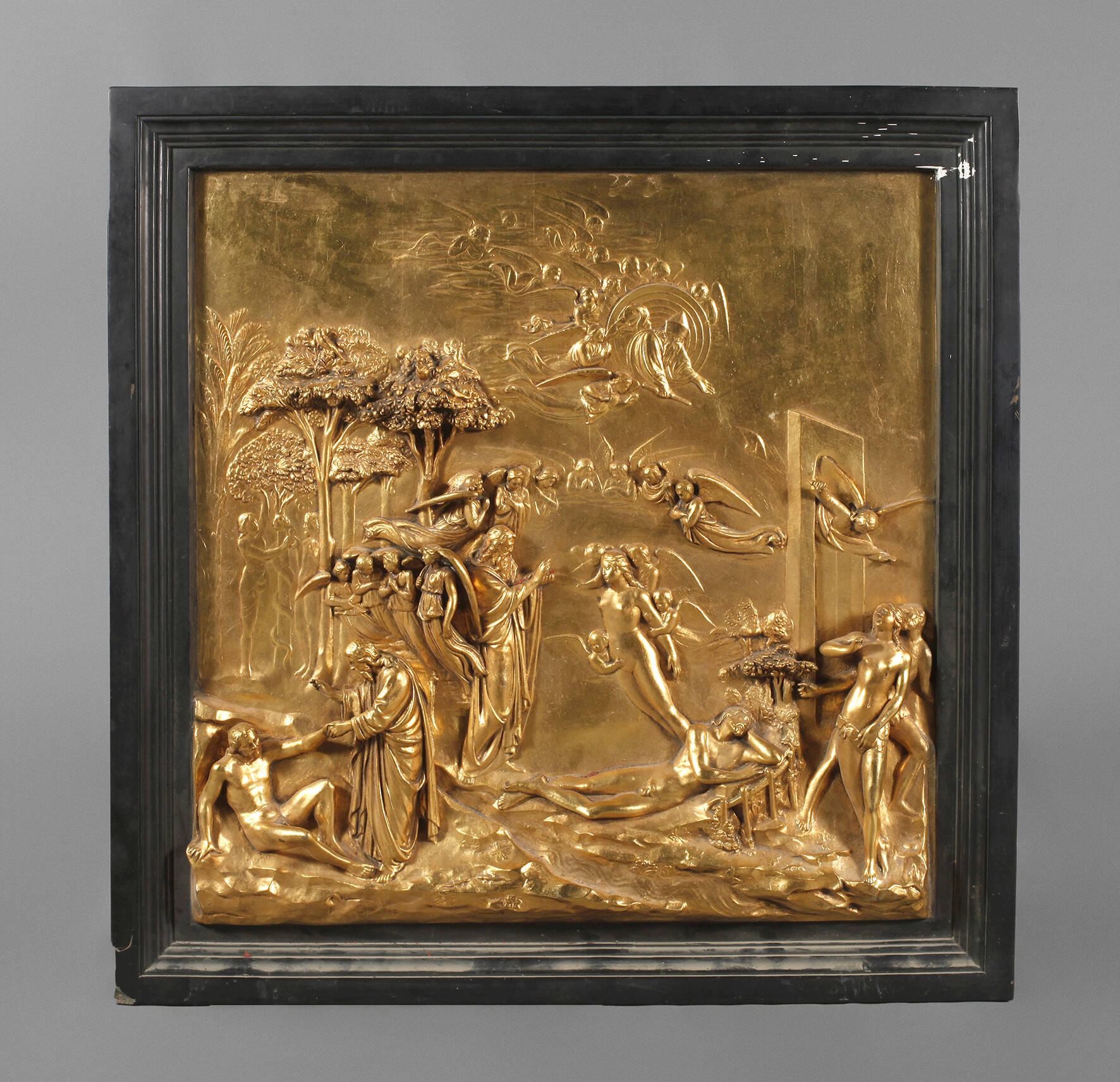 Großes Wandrelief nach Lorenzo Ghiberti