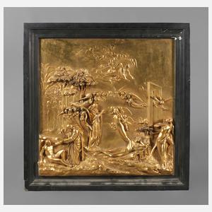 Großes Wandrelief nach Lorenzo Ghiberti