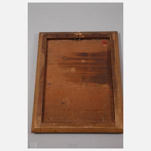 Vier Hinterglasmalereien