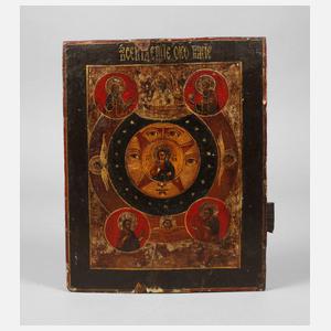 Ikone Das alles sehende Auge Gottes