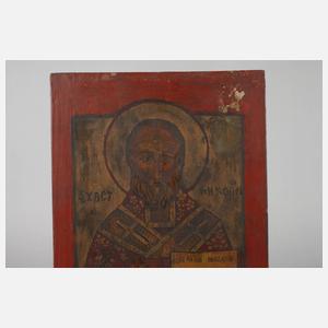 Ikone Heiliger Nikolaus