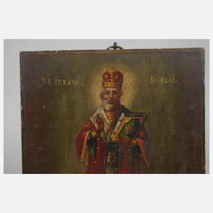 Ikone Heiliger Nikolaus