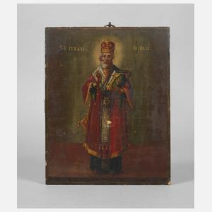 Ikone Heiliger Nikolaus