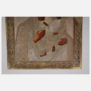 Marienikone im Oklad