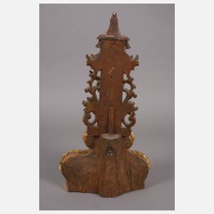 Geschnitzte Heiligenplastik