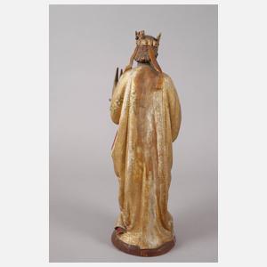 Geschnitzte Heiligenfigur