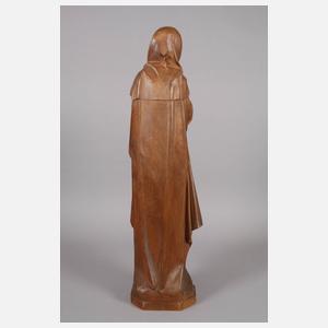 Geschnitzte Marienplastik