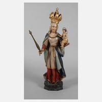 Geschnitzte Heiligenfigur111