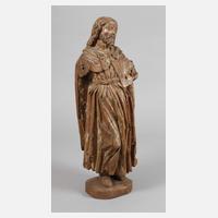 Geschnitzte Heiligenfigur111