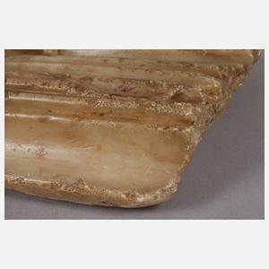 Fragment eines Heiligenbildnis