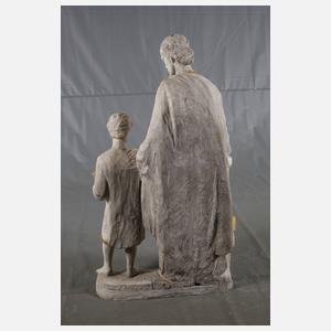 Geschnitzte Figurengruppe