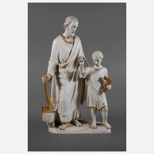 Geschnitzte Figurengruppe