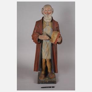 Große figürliche Schnitzerei