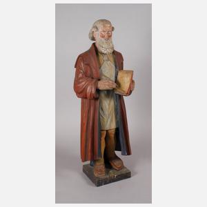 Große figürliche Schnitzerei