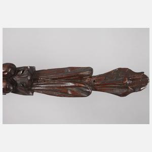 Paar figürliche Schnitzereien