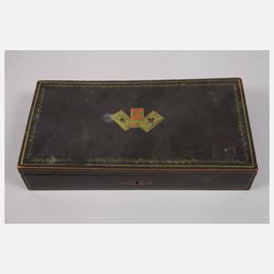 Drei Spielschatullen