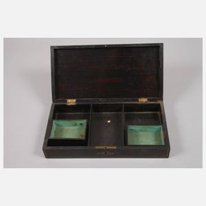 Drei Spielschatullen