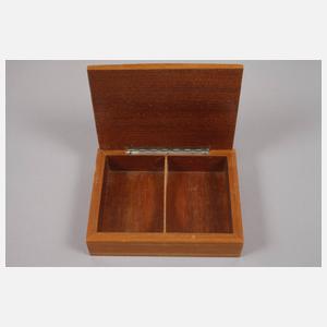 Drei Spielschatullen