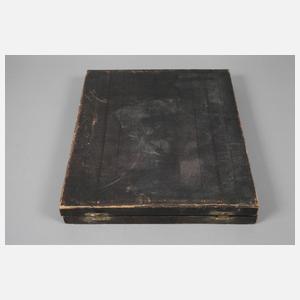 Jagdliches Vorlegebesteck im Etui