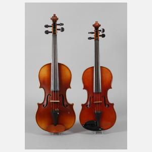Zwei Violinen