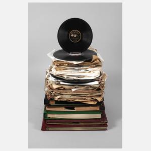 Großes Konvolut Schelllackplatten