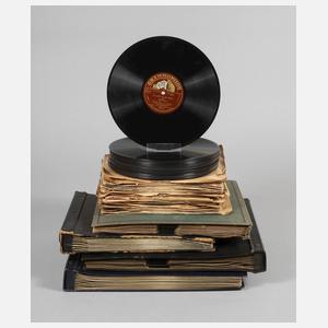 Konvolut Schelllackplatten