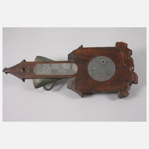 Geschnitztes Wandbarometer