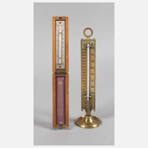 Zwei Thermometer