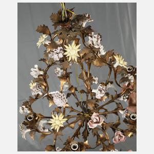 Floraler Deckenlüster