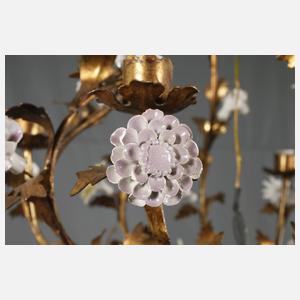 Floraler Deckenlüster