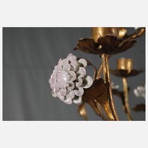 Floraler Deckenlüster