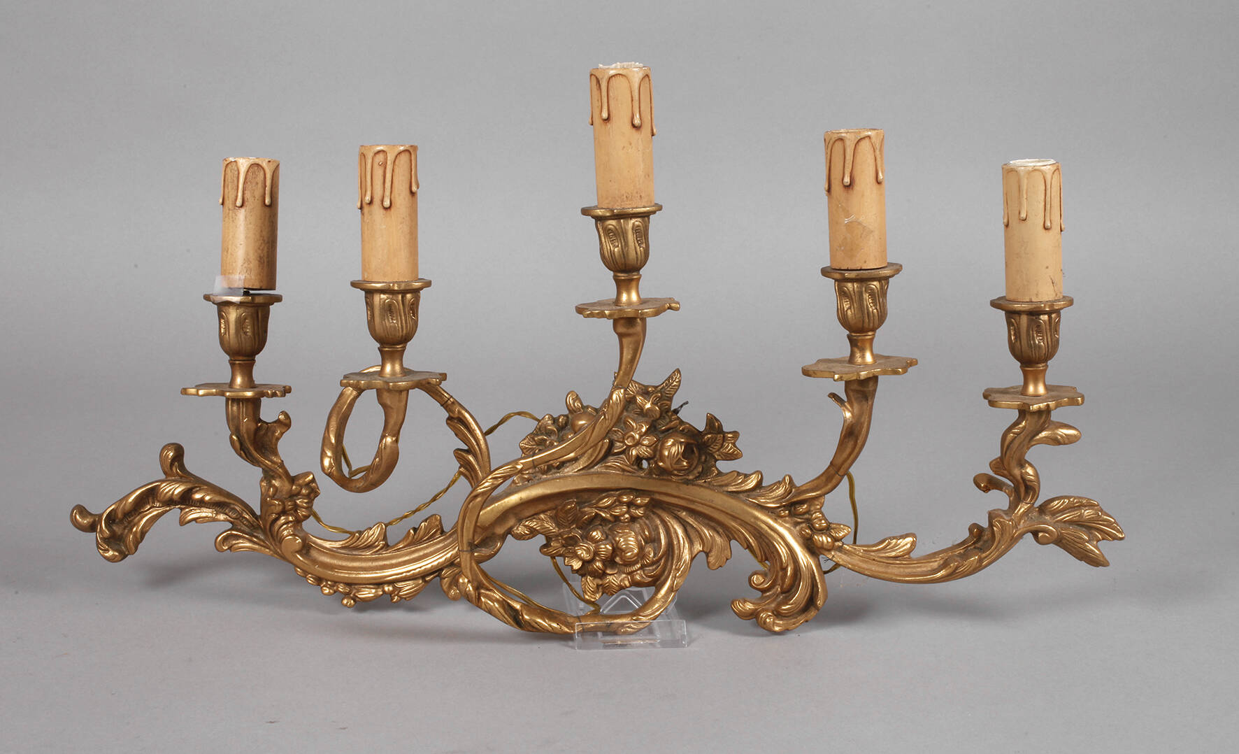 Wandlampe im Rokokostil