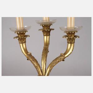 Paar Wandlampen im Empirestil