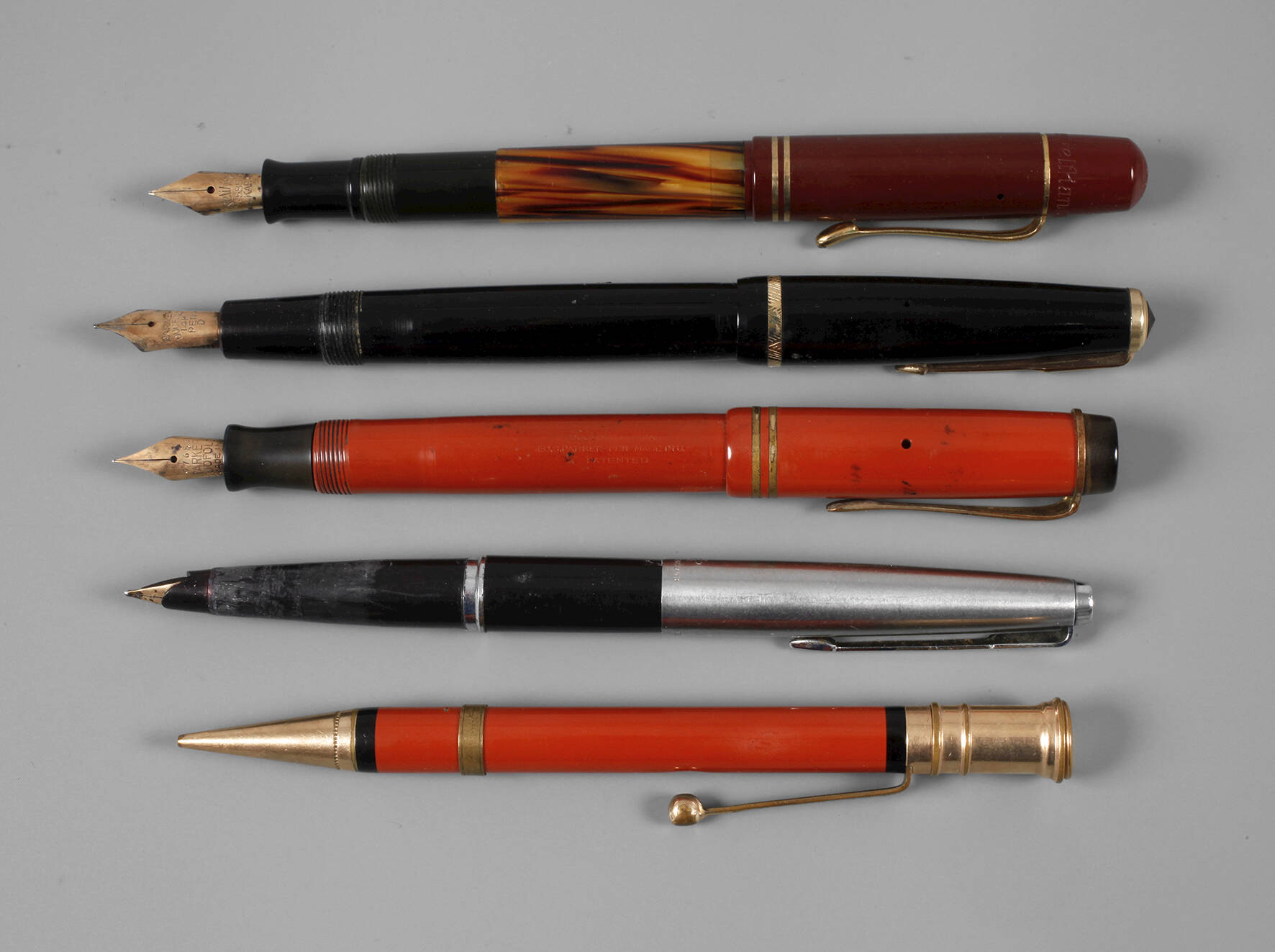 Konvolut historische Schreibgeräte