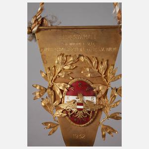 Ehrenwimpel des Polizeisportvereines Wien