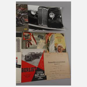 Konvolut Automobil