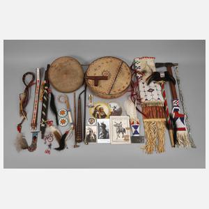 Großes Konvolut indianische Kunst