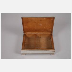 Zigarrendose Sarotti Silber