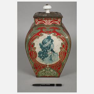 Werbedose Jugendstil