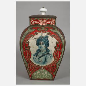 Werbedose Jugendstil