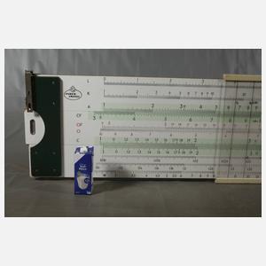 Übergroßer Rechenschieber Faber Castell