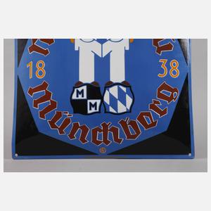 Emailleschild Nützelbräu