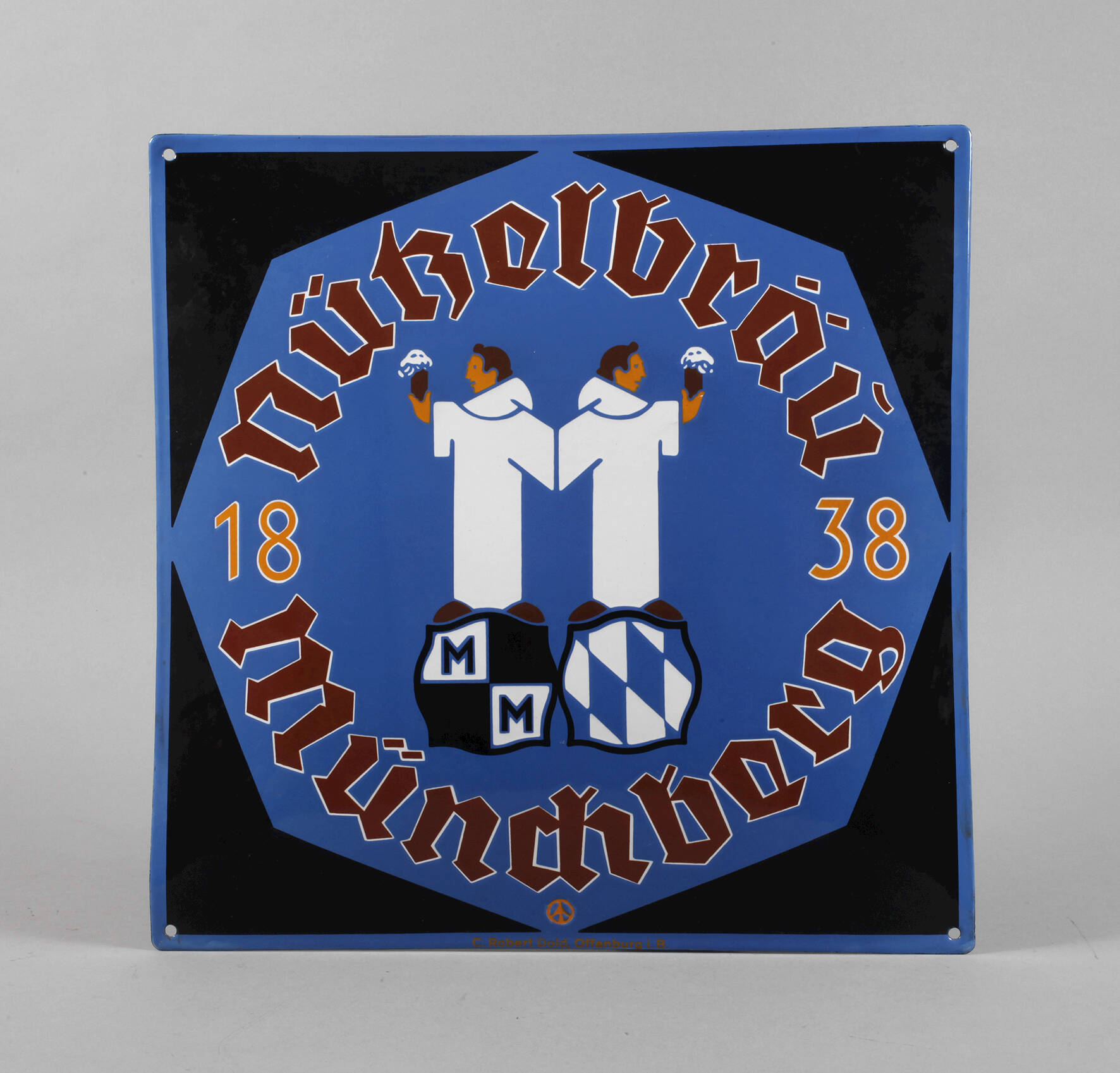 Emailleschild Nützelbräu