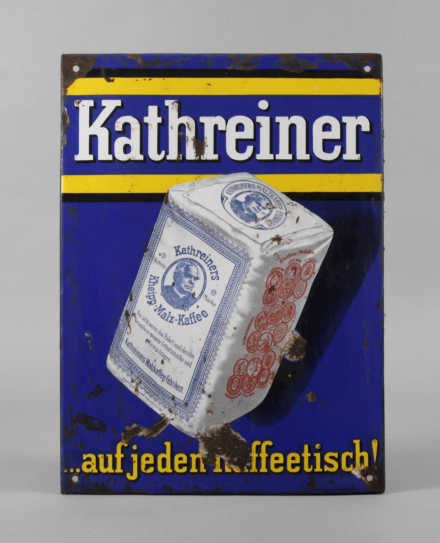 Emailleschild Kathreiner
